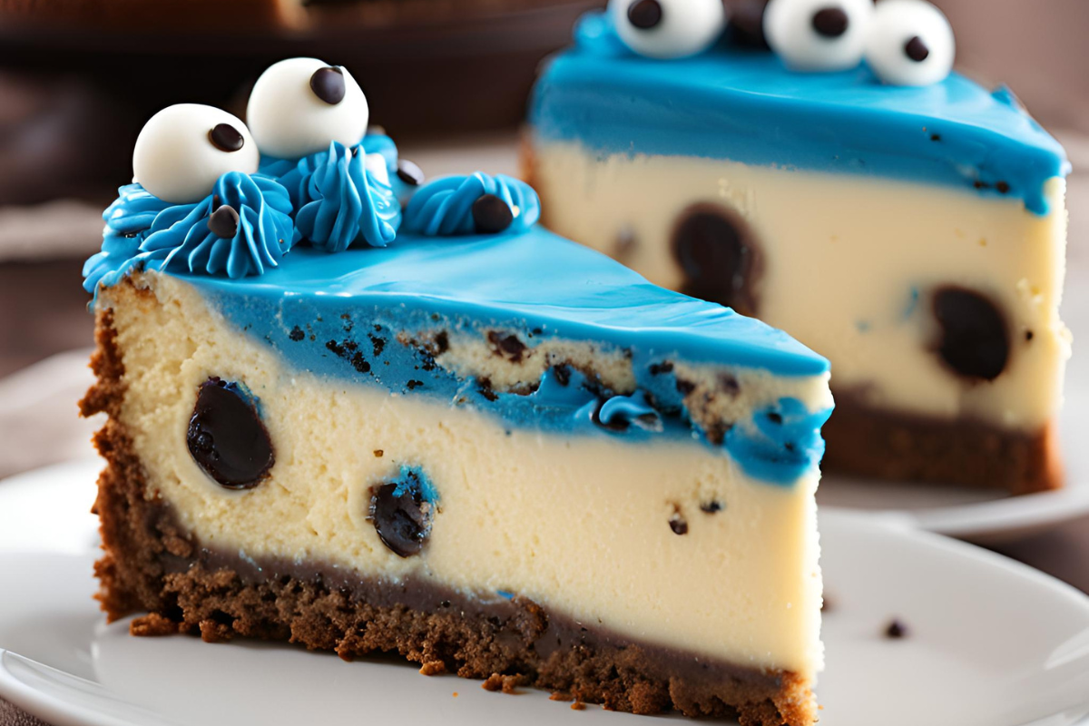 Delicious Cookie Monster Cheesecake Recipe